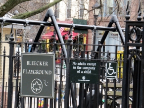 Bleecher St Playground photo by Jamie Koufman 1-3-15